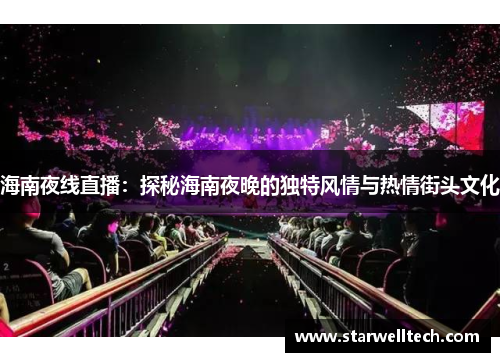 海南夜线直播：探秘海南夜晚的独特风情与热情街头文化